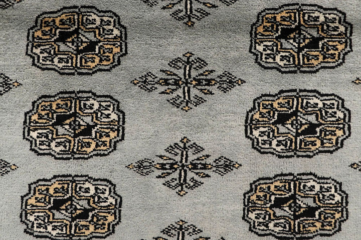 Light Grey Bokhara 4' 3 x 6' - No. 61057 - ALRUG Rug Store