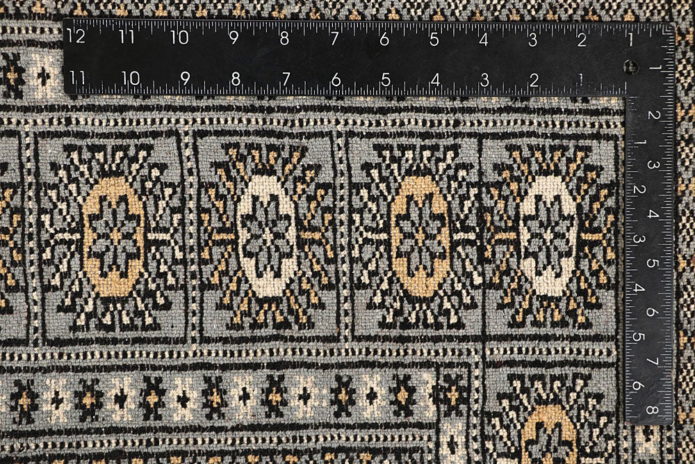 Light Grey Bokhara 4' 3 x 6' - No. 61057 - ALRUG Rug Store