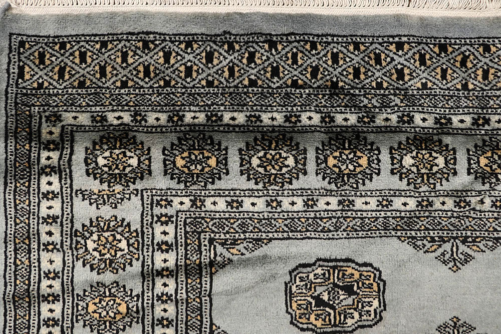Light Grey Bokhara 4' x 6' 11 - No. 61058 - ALRUG Rug Store