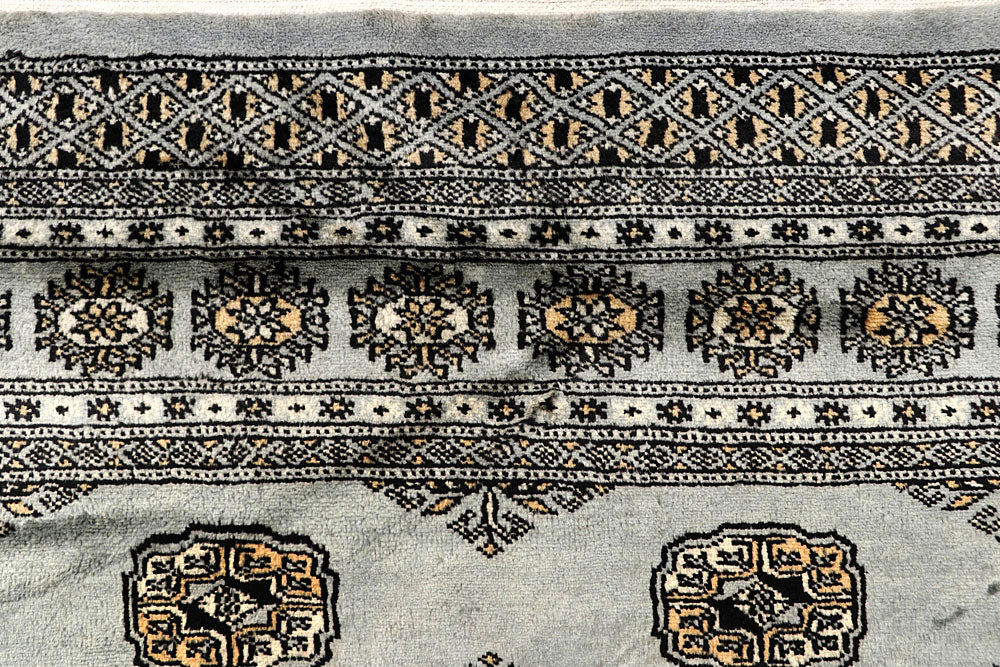Light Grey Bokhara 4' x 6' 11 - No. 61058 - ALRUG Rug Store