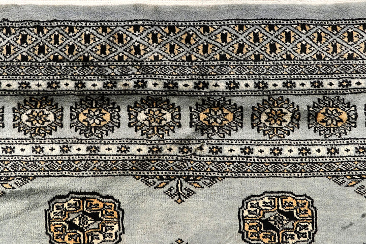 Light Grey Bokhara 4' x 6' 11 - No. 61058 - ALRUG Rug Store