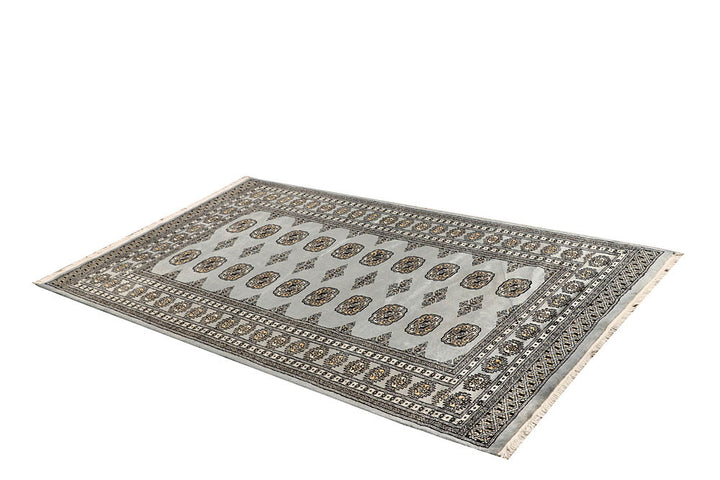 Light Grey Bokhara 4' x 6' 11 - No. 61058 - ALRUG Rug Store
