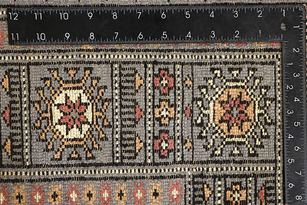 Light Grey Bokhara 4' 1 x 6' 7 - No. 61059 - ALRUG Rug Store