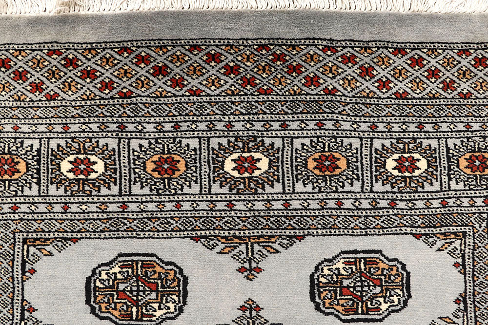 Gainsboro Bokhara 4' 1 x 6' 7 - No. 61060 - ALRUG Rug Store