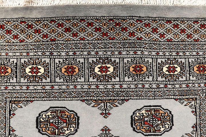 Gainsboro Bokhara 4' 1 x 6' 7 - No. 61060 - ALRUG Rug Store