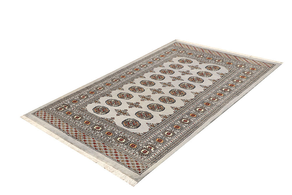 Gainsboro Bokhara 4' 1 x 6' 7 - No. 61060 - ALRUG Rug Store
