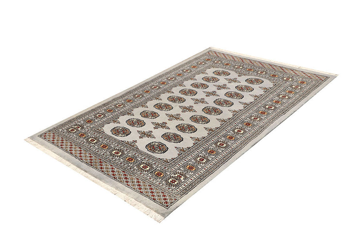 Gainsboro Bokhara 4' 1 x 6' 7 - No. 61060 - ALRUG Rug Store