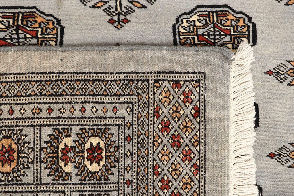 Gainsboro Bokhara 4' 1 x 6' 7 - No. 61060 - ALRUG Rug Store