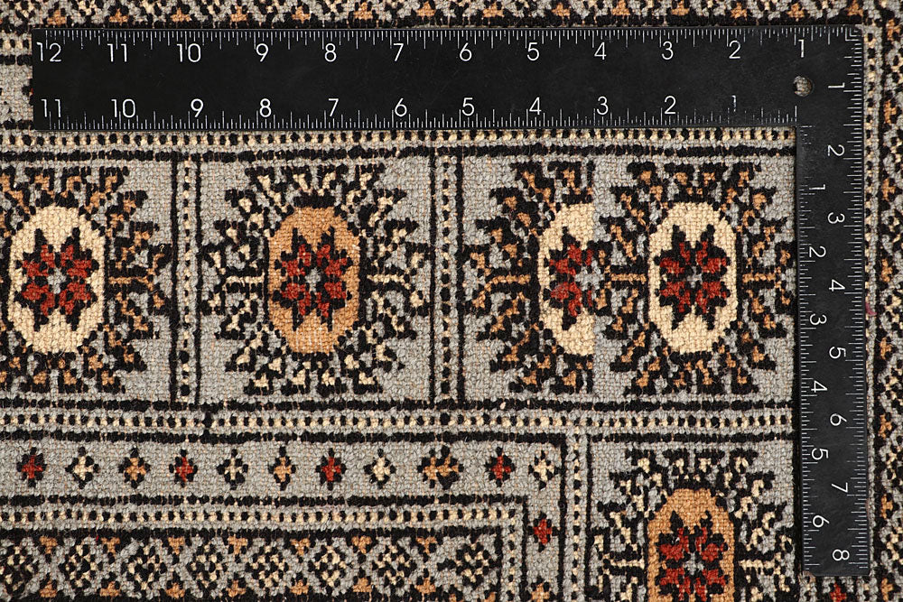 Gainsboro Bokhara 4' 1 x 6' 7 - No. 61060 - ALRUG Rug Store