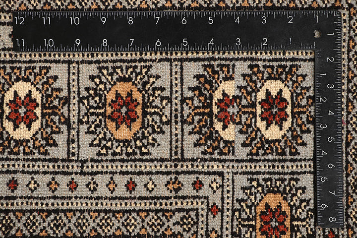 Gainsboro Bokhara 4' 1 x 6' 7 - No. 61060 - ALRUG Rug Store