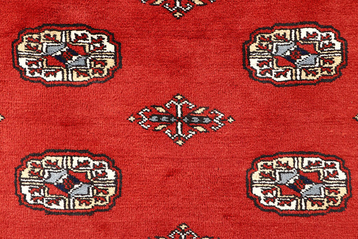 Orange Red Bokhara 4'  1" x 6'  3" - No. QA62400