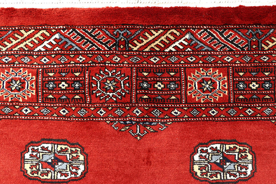 Orange Red Bokhara 4'  2" x 6' " - No. QA42347