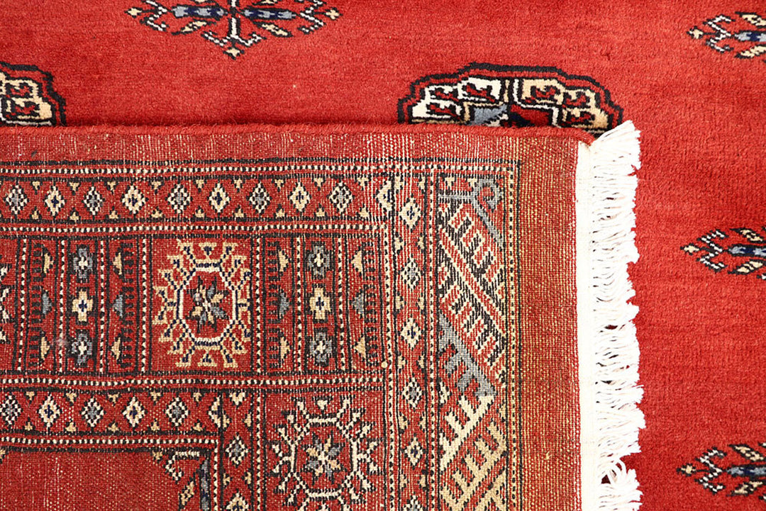 Orange Red Bokhara 4'  2" x 6' " - No. QA42347