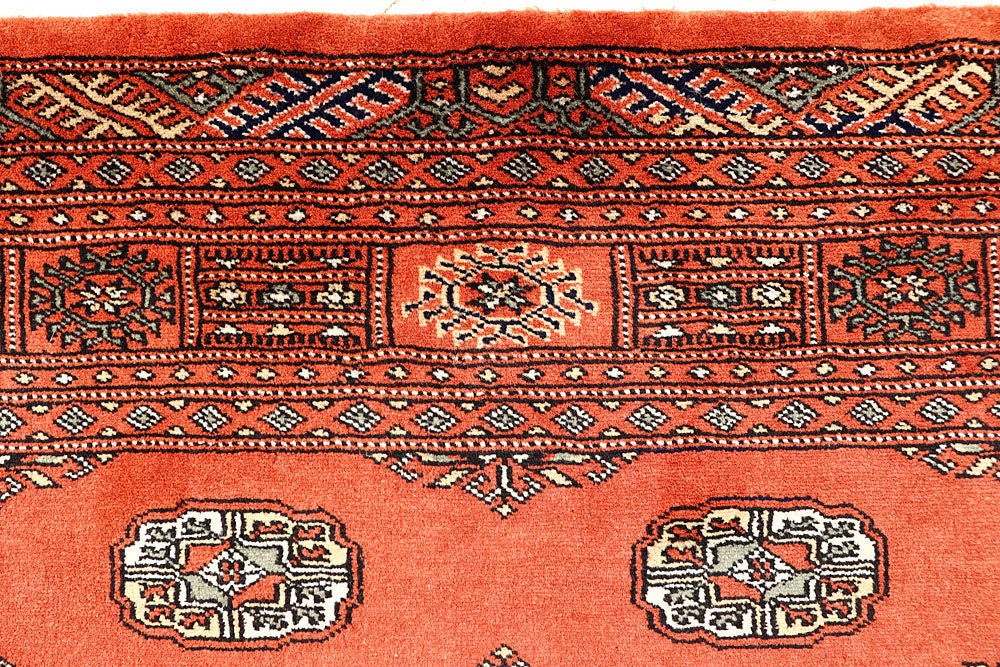 Tomato Bokhara 4' 2 x 6' 9 - No. 61066 - ALRUG Rug Store