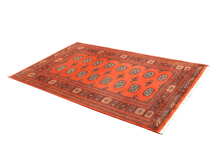 Tomato Bokhara 4' 2 x 6' 9 - No. 61066 - ALRUG Rug Store