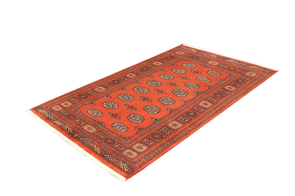Tomato Bokhara 4' 2 x 6' 9 - No. 61066 - ALRUG Rug Store