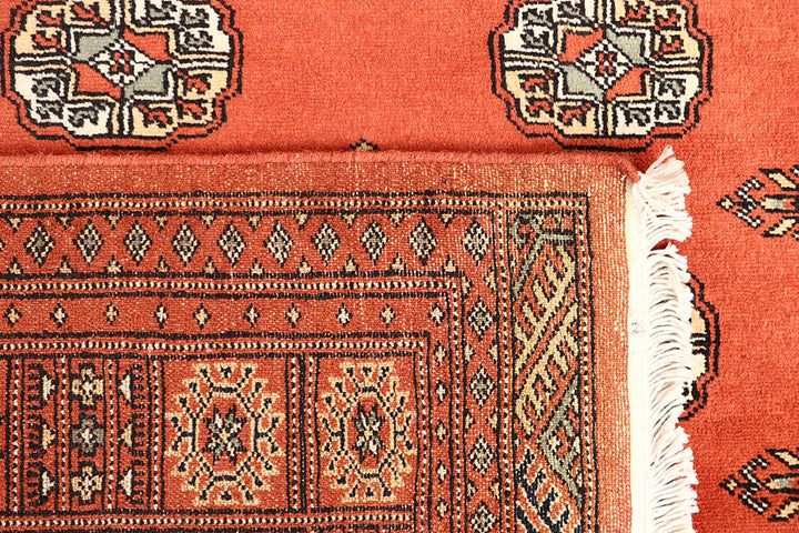 Tomato Bokhara 4' 2 x 6' 9 - No. 61066 - ALRUG Rug Store