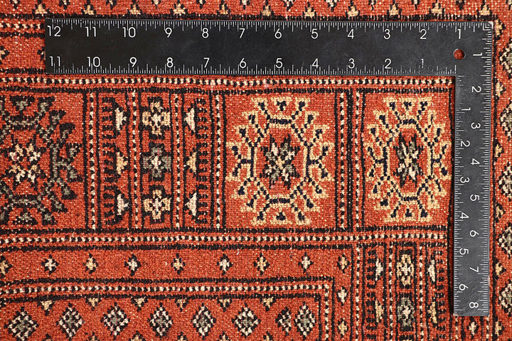 Tomato Bokhara 4' 2 x 6' 9 - No. 61066 - ALRUG Rug Store