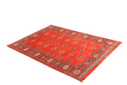 Orange Red Butterfly 4' x 5' 11 - No. 61069 - ALRUG Rug Store
