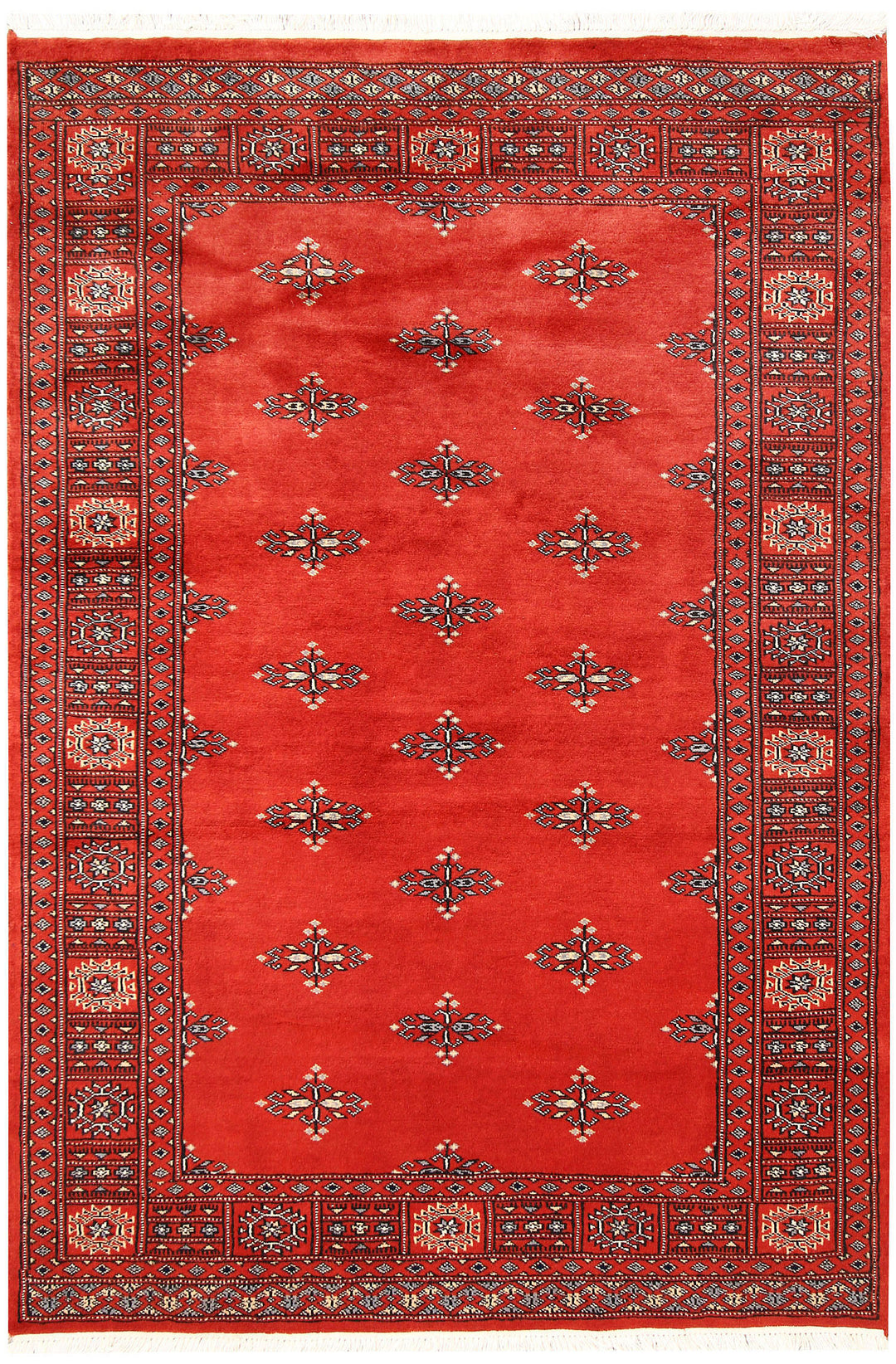 Orange Red Butterfly 4' x 5' 11 - No. 61069 - ALRUG Rug Store