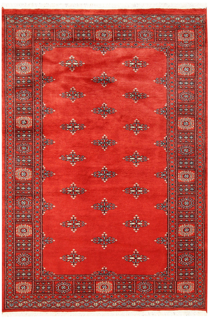 Orange Red Butterfly 4' x 5' 11 - No. 61069 - ALRUG Rug Store