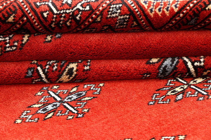 Orange Red Butterfly 3' 11 x 6' 3 - No. 61070 - ALRUG Rug Store