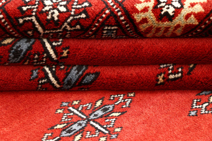 Orange Red Butterfly 4' 1 x 6' 3 - No. 61071 - ALRUG Rug Store