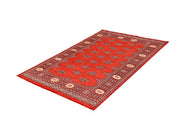 Orange Red Butterfly 4' 1 x 6' 3 - No. 61071 - ALRUG Rug Store