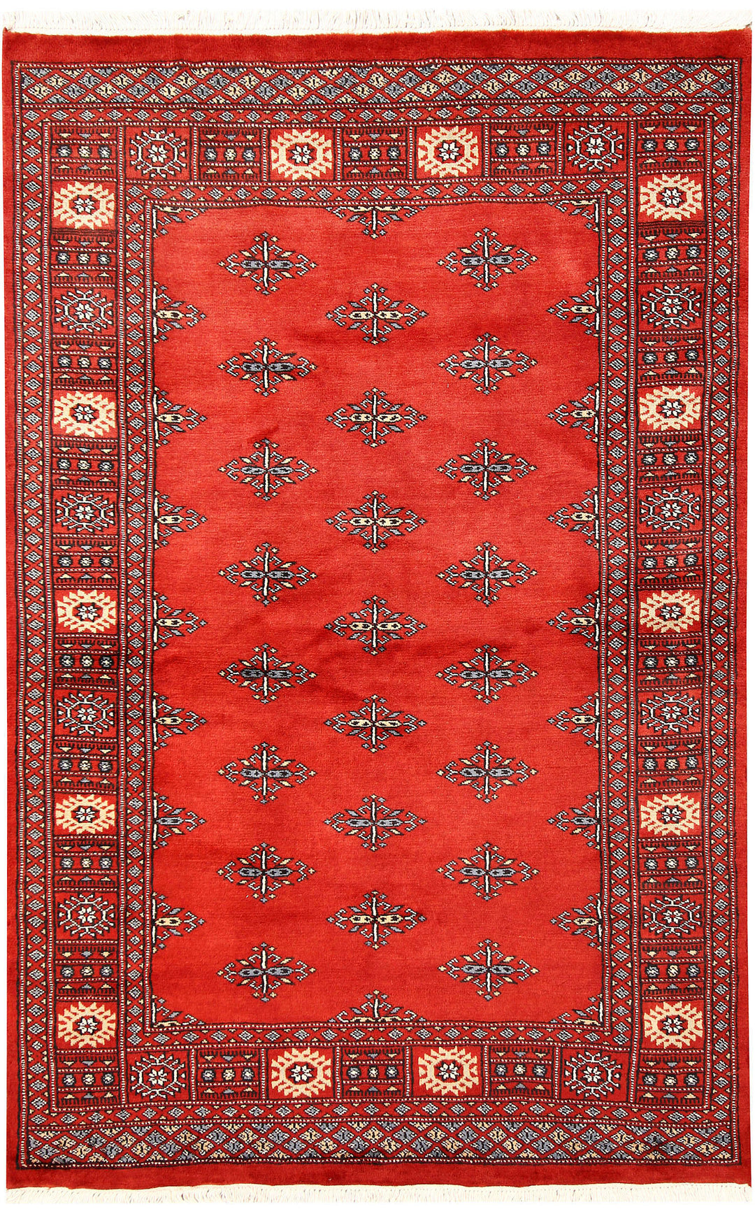 Orange Red Butterfly 4' 1 x 6' 3 - No. 61071 - ALRUG Rug Store