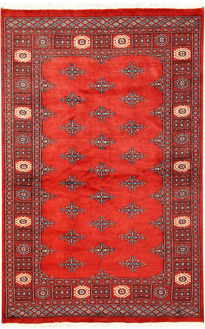 Orange Red Butterfly 4' 1 x 6' 3 - No. 61071 - ALRUG Rug Store