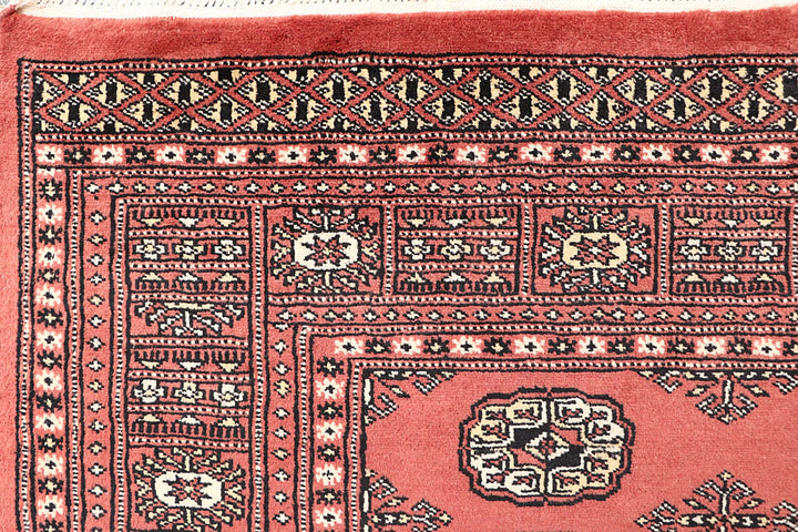 Salmon Bokhara 3' 11 x 6' - No. 61074 - ALRUG Rug Store