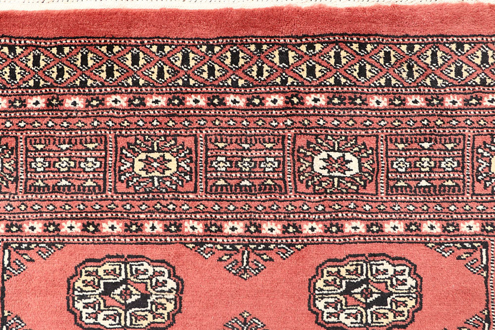 Salmon Bokhara 3' 11 x 6' - No. 61074 - ALRUG Rug Store