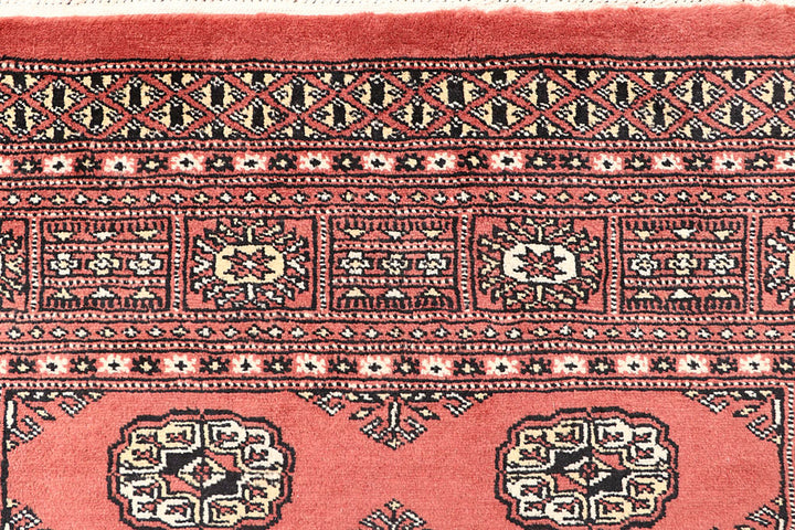 Salmon Bokhara 3' 11 x 6' - No. 61074 - ALRUG Rug Store