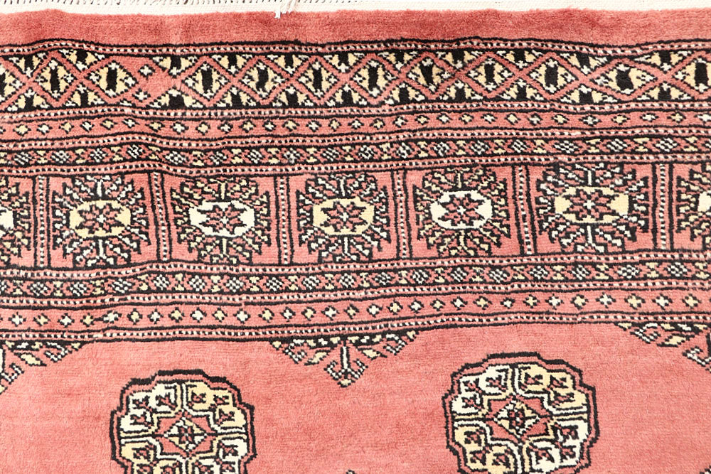 Salmon Bokhara 4' x 6' 7 - No. 61075 - ALRUG Rug Store