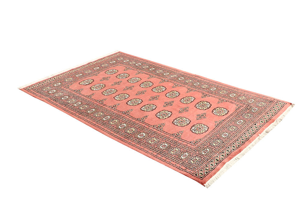 Salmon Bokhara 4' x 6' 7 - No. 61075 - ALRUG Rug Store