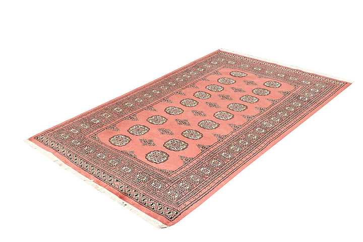 Salmon Bokhara 4' x 6' 7 - No. 61075 - ALRUG Rug Store