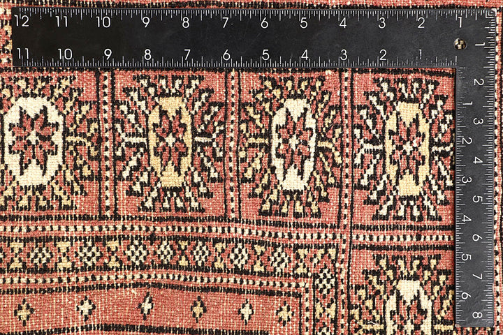 Salmon Bokhara 4' x 6' 7 - No. 61075 - ALRUG Rug Store