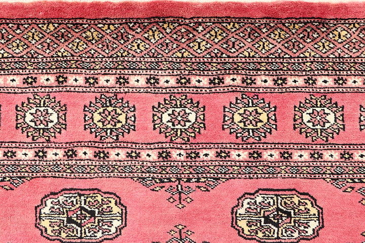 Pink Bokhara 4' 1 x 6' 4 - No. 61077 - ALRUG Rug Store