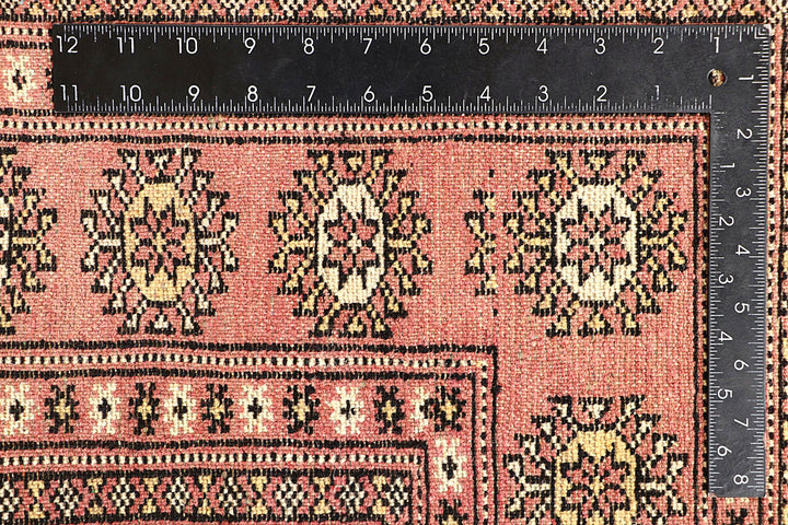 Pink Bokhara 4' 1 x 6' 4 - No. 61077 - ALRUG Rug Store