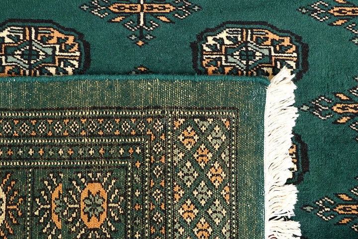 Sea Green Bokhara 4' x 6' 1 - No. 61083 - ALRUG Rug Store