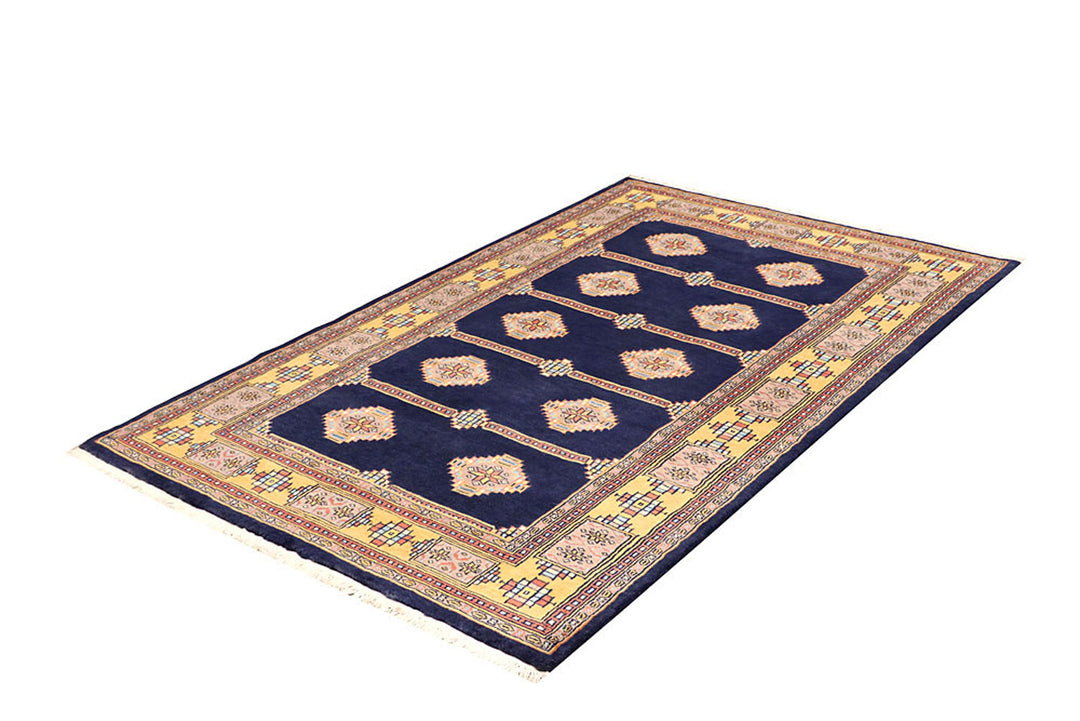 Midnight Blue Jaldar 4'  2" x 6'  5" - No. QA67390