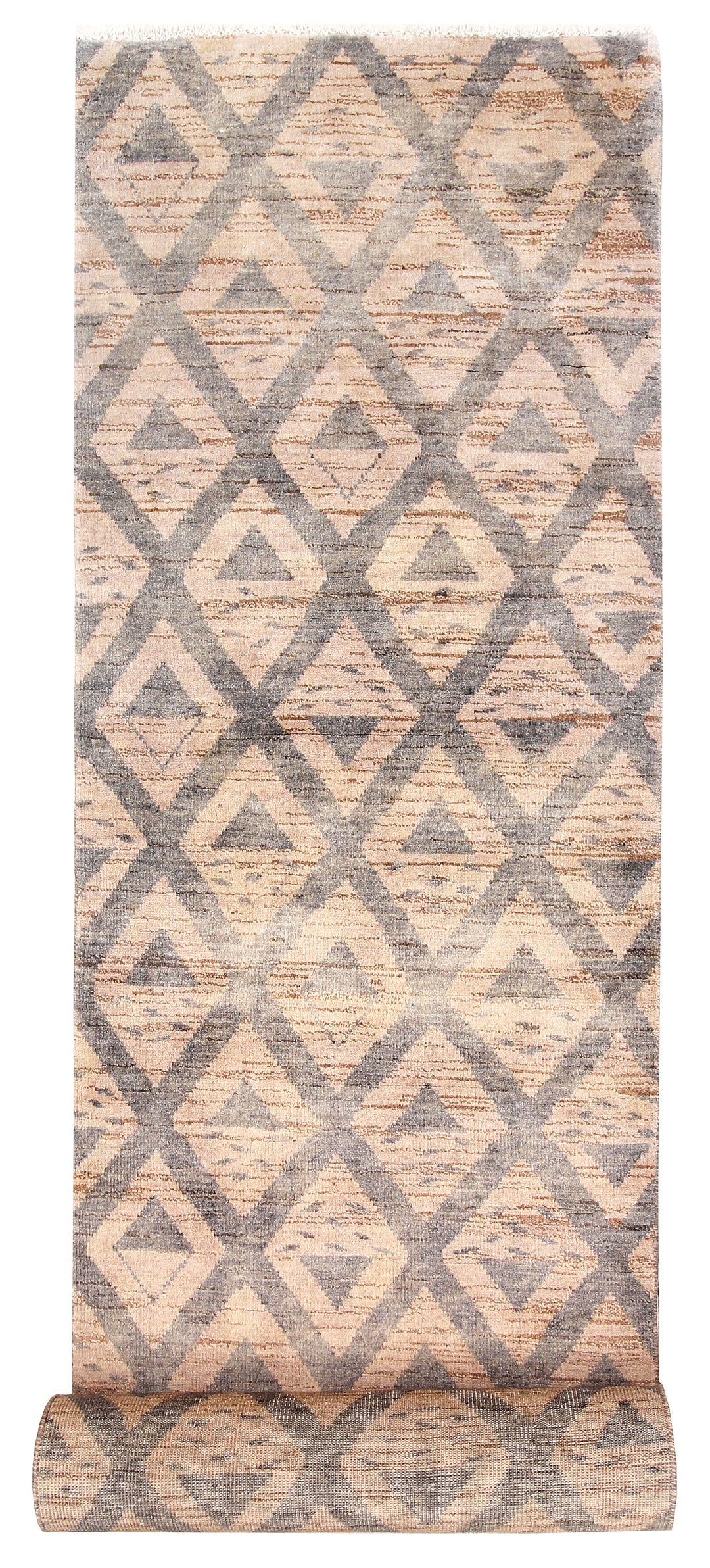 Bisque Gabbeh 2' 6 x 11' 11 - No. 61088 - ALRUG Rug Store