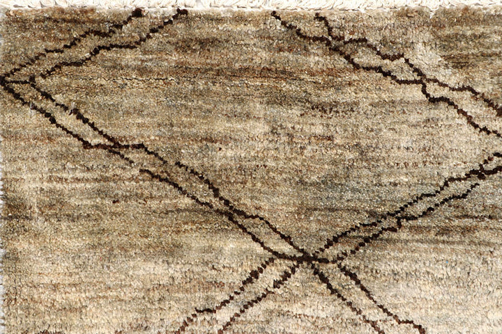 Tan Gabbeh 2' 6 x 16' 10 - No. 61091 - ALRUG Rug Store