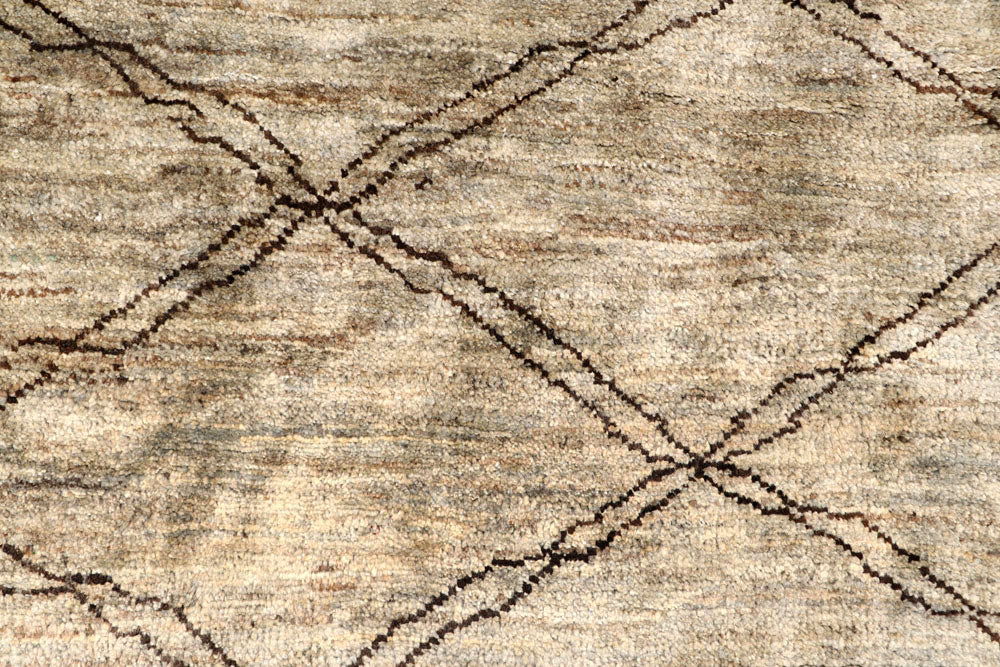 Tan Gabbeh 2' 6 x 16' 10 - No. 61091 - ALRUG Rug Store