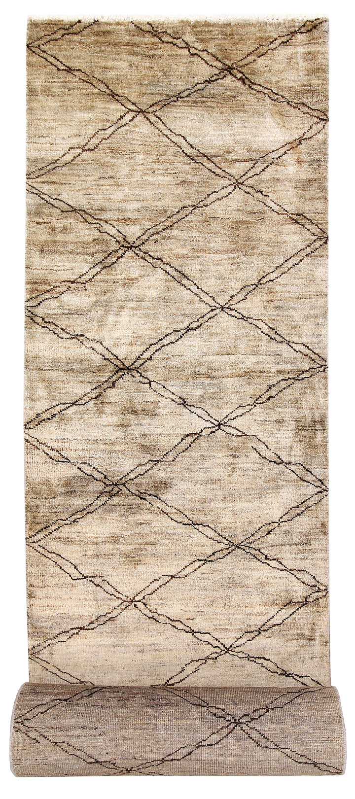 Tan Gabbeh 2' 6 x 16' 10 - No. 61091 - ALRUG Rug Store
