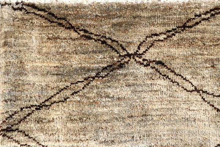 Tan Gabbeh 2' 6 x 16' 10 - No. 61092 - ALRUG Rug Store