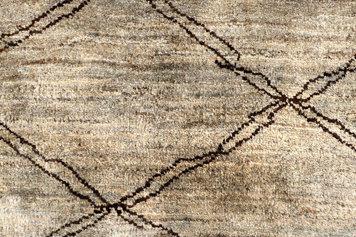 Tan Gabbeh 2' 6 x 16' 10 - No. 61092 - ALRUG Rug Store