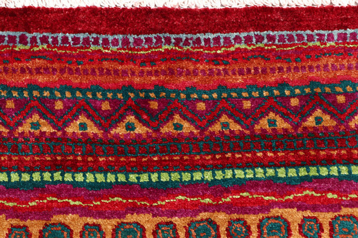 Multi Colored Gabbeh 2' 7 x 10' - No. 61095 - ALRUG Rug Store