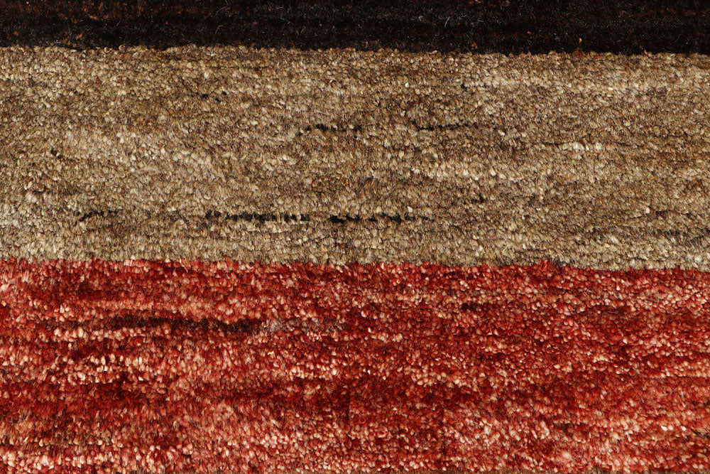 Multi Colored Gabbeh 2' 5 x 9' 9 - No. 61096 - ALRUG Rug Store
