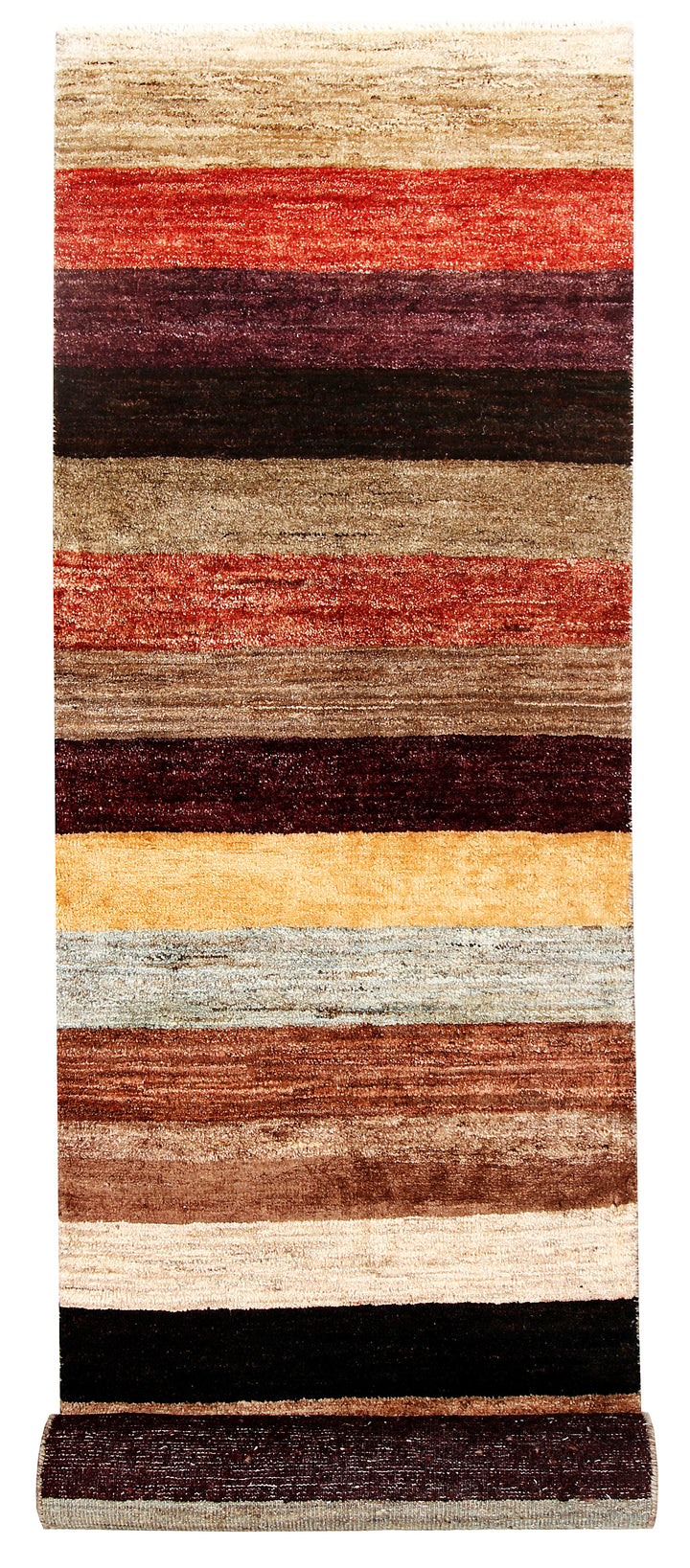 Multi Colored Gabbeh 2' 5 x 9' 9 - No. 61096 - ALRUG Rug Store